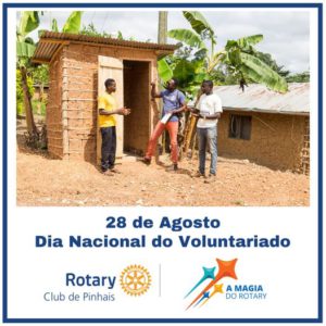 dia do voluntariado. 28 de agosto